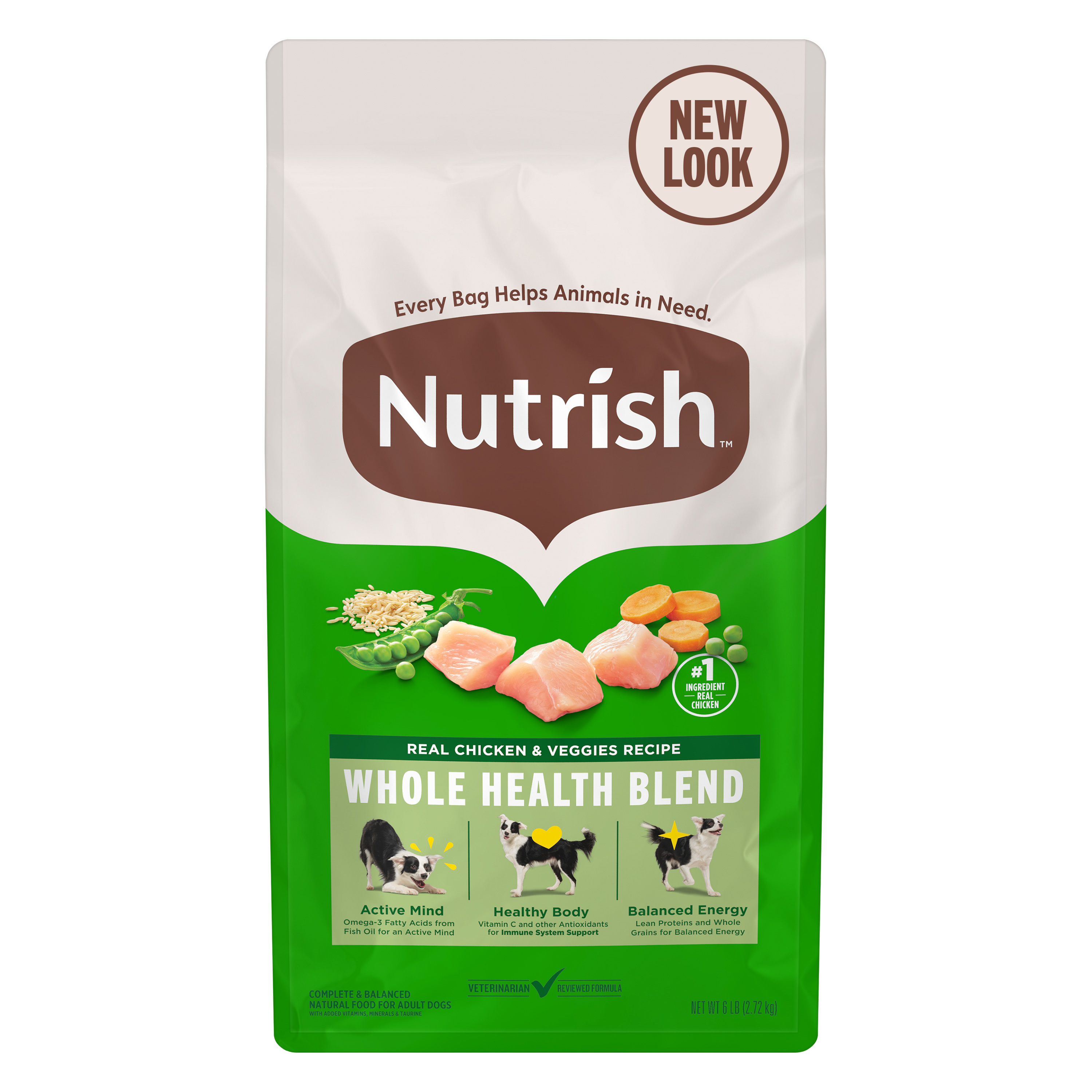 Nutrish Indoor Complete Chicken, Lentils & Salmon Recipe Dry Cat