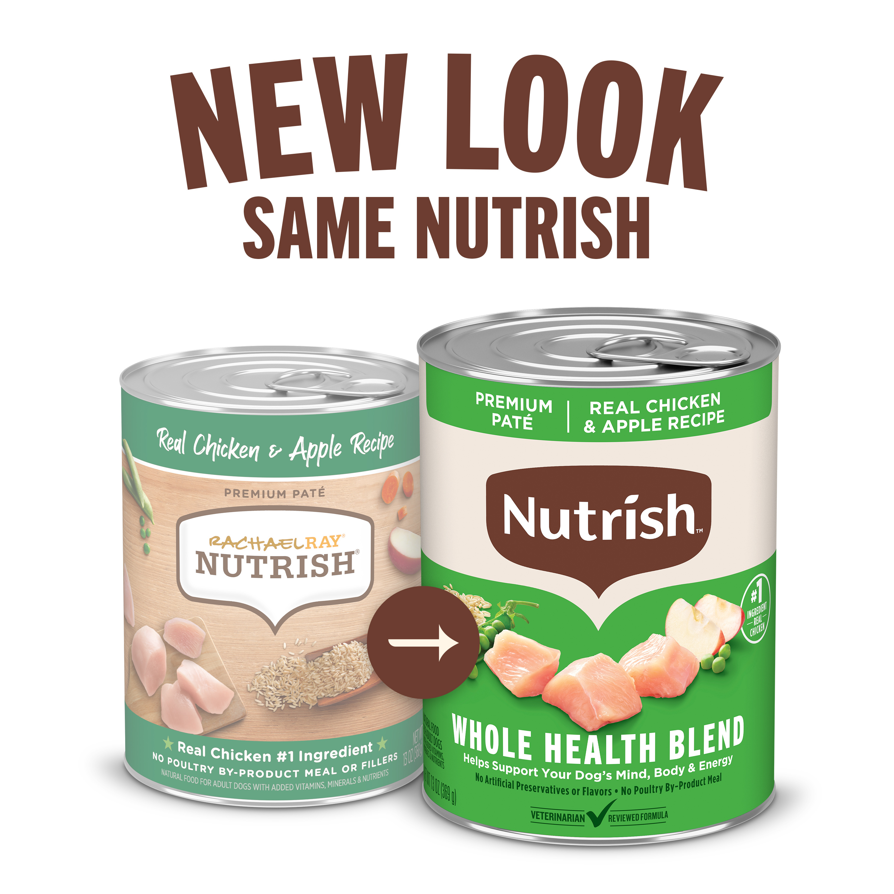 Nutrish Real Chicken & Apple Recipe Whole Health Blend Premium
