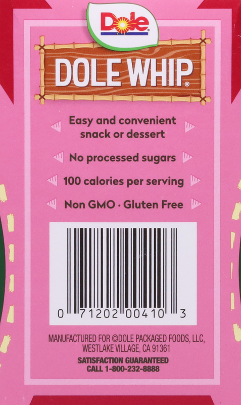 Dole Whip Frozen Treat, Strawberry | Giant Eagle | Because It