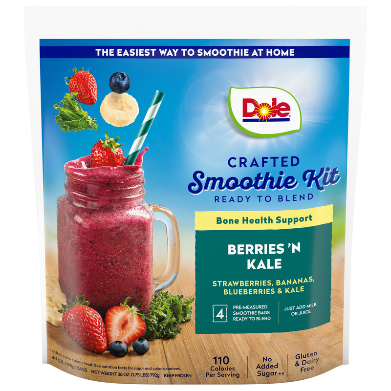 Dole Crafted Berries 'N Kale Smoothie Mix | Giant Eagle | Because