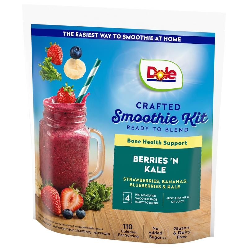 Dole Crafted Berries 'N Kale Smoothie Mix | Giant Eagle | Because