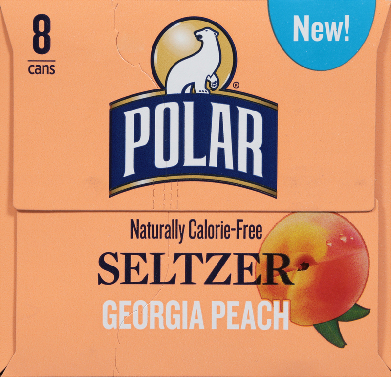 Polar Premium Georgia Peach Seltzer | Giant Eagle | Because It