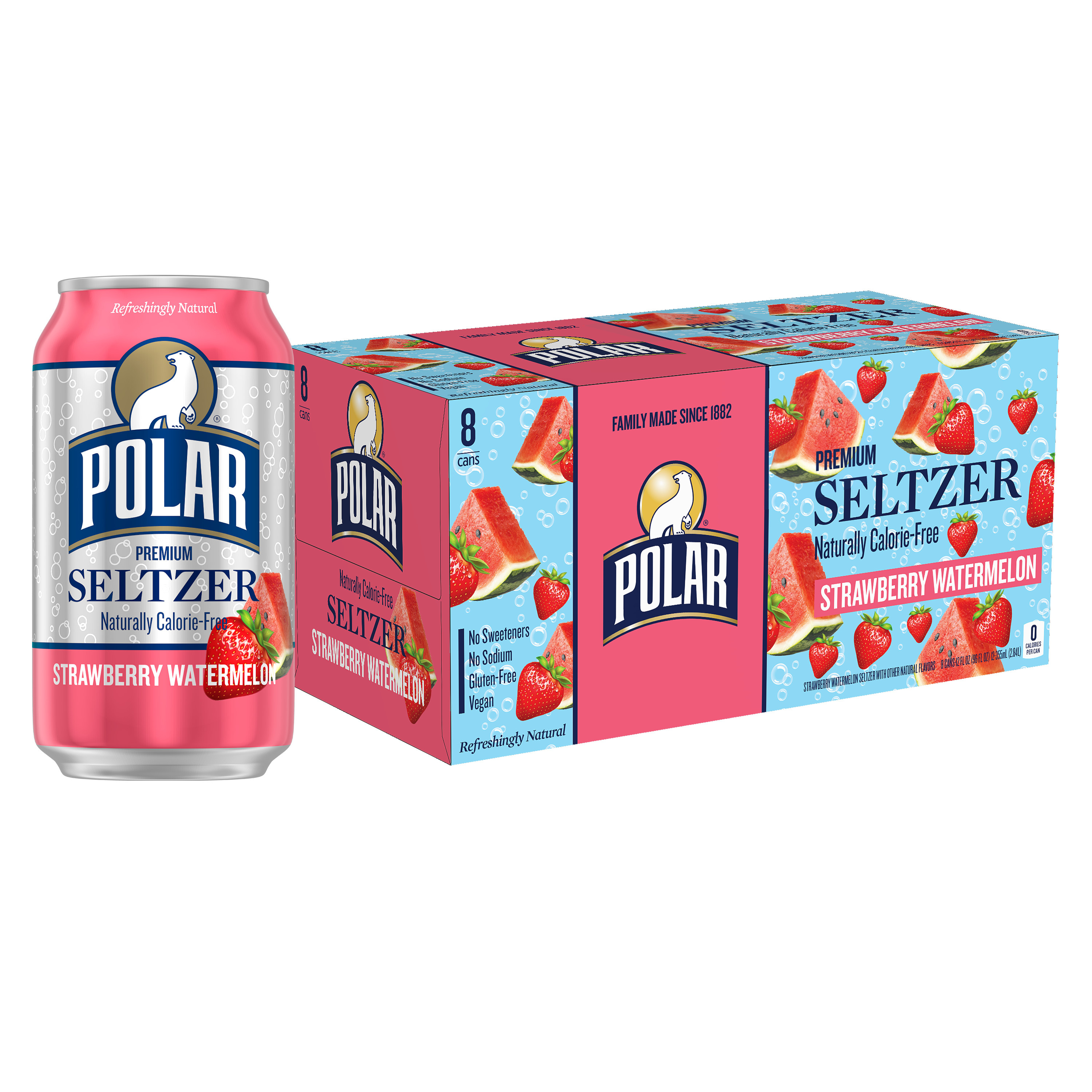 Polar Premium Georgia Peach Seltzer | Giant Eagle | Because It