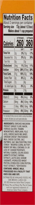 macaroni⭐︎ページ Wacky Mac Mac & Cheese | Giant Eagle | Because It Matters