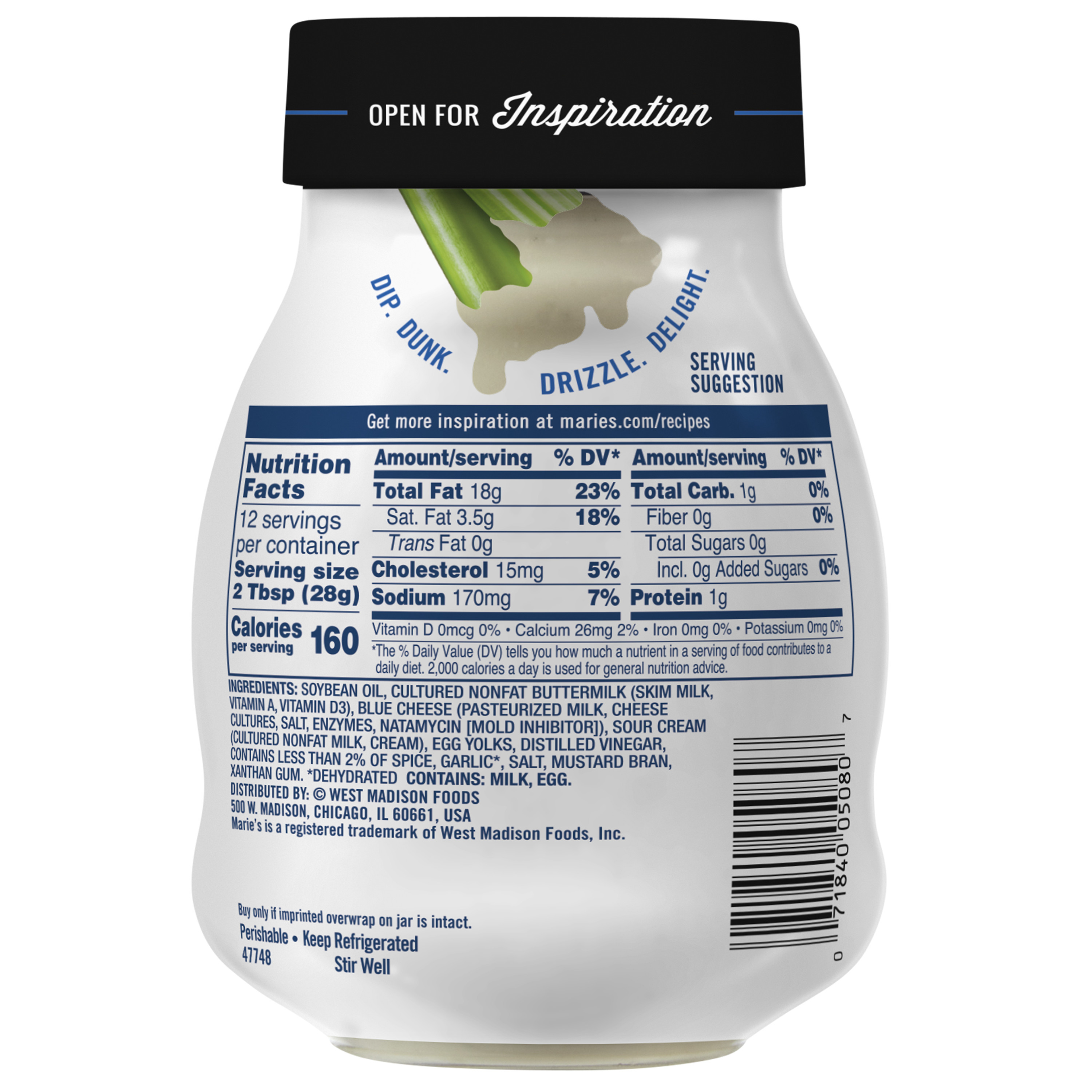 blue cheese dressing fat content Kit Blue Knee Length Dress