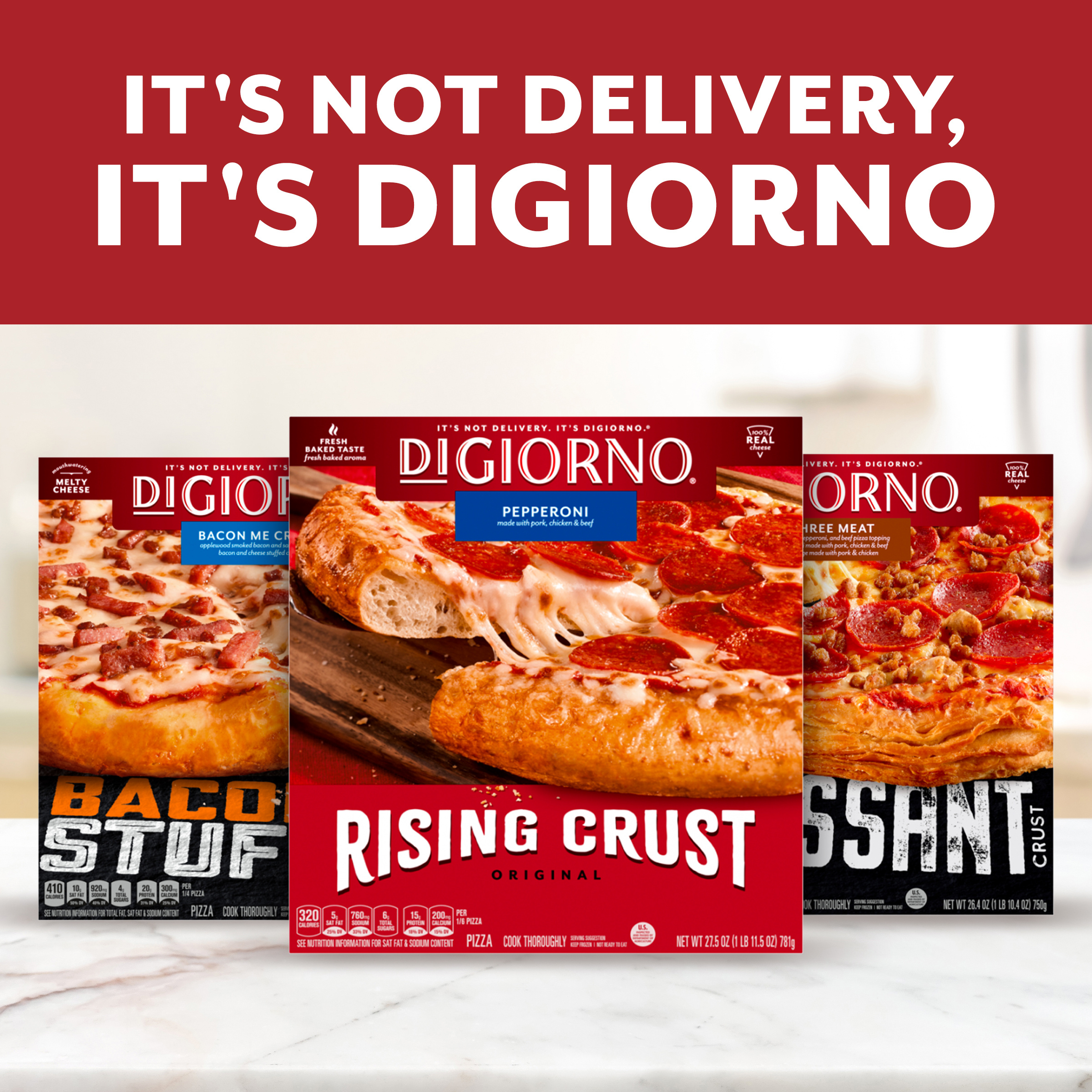 DiGiorno Supreme Hand-Tossed Style Frozen Pizza | Giant Eagle