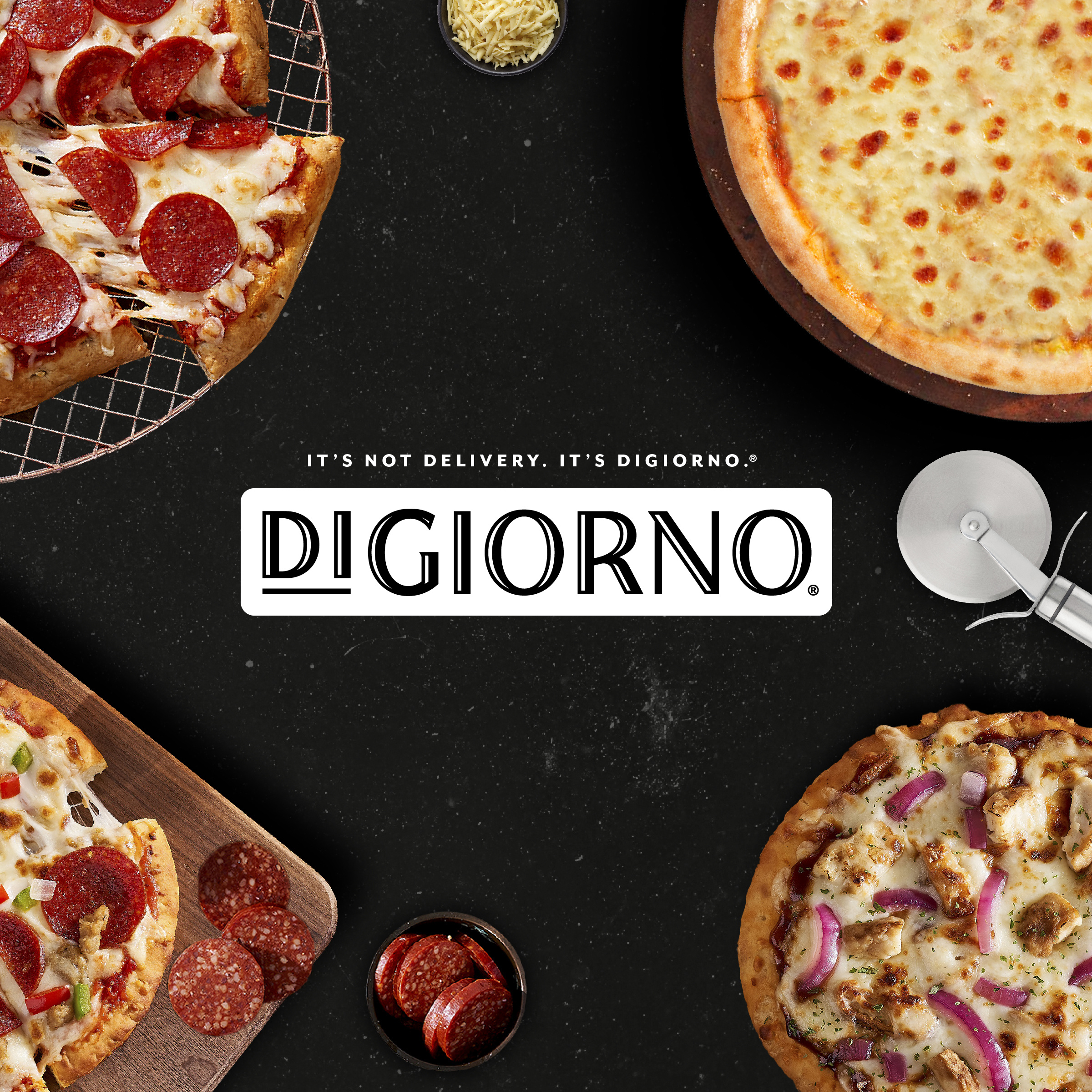 DiGiorno Pepperoni Hand-Tossed Style Frozen Pizza | Giant Eagle