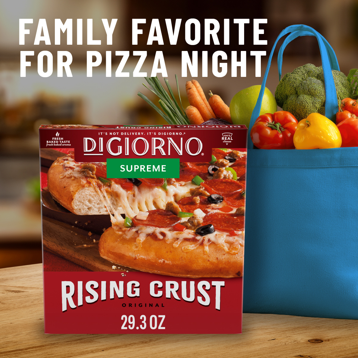 DiGiorno Rising Crust Supreme Frozen Pizza | Giant Eagle | Because