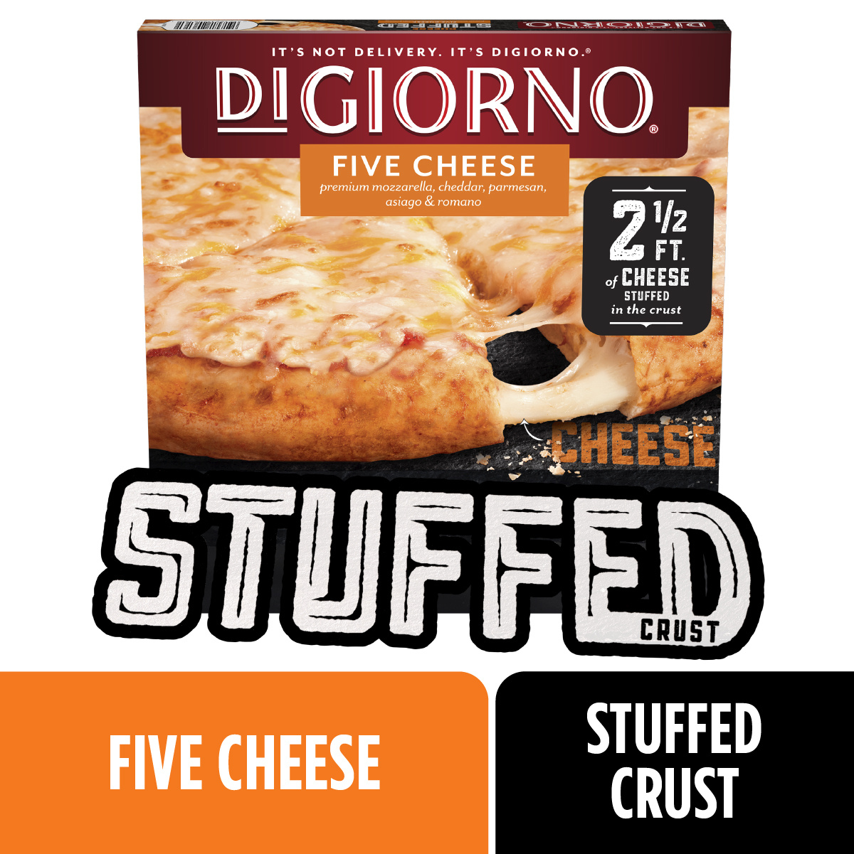 DiGiorno Detroit Style Crust Double Pepperoni Pizza (Frozen