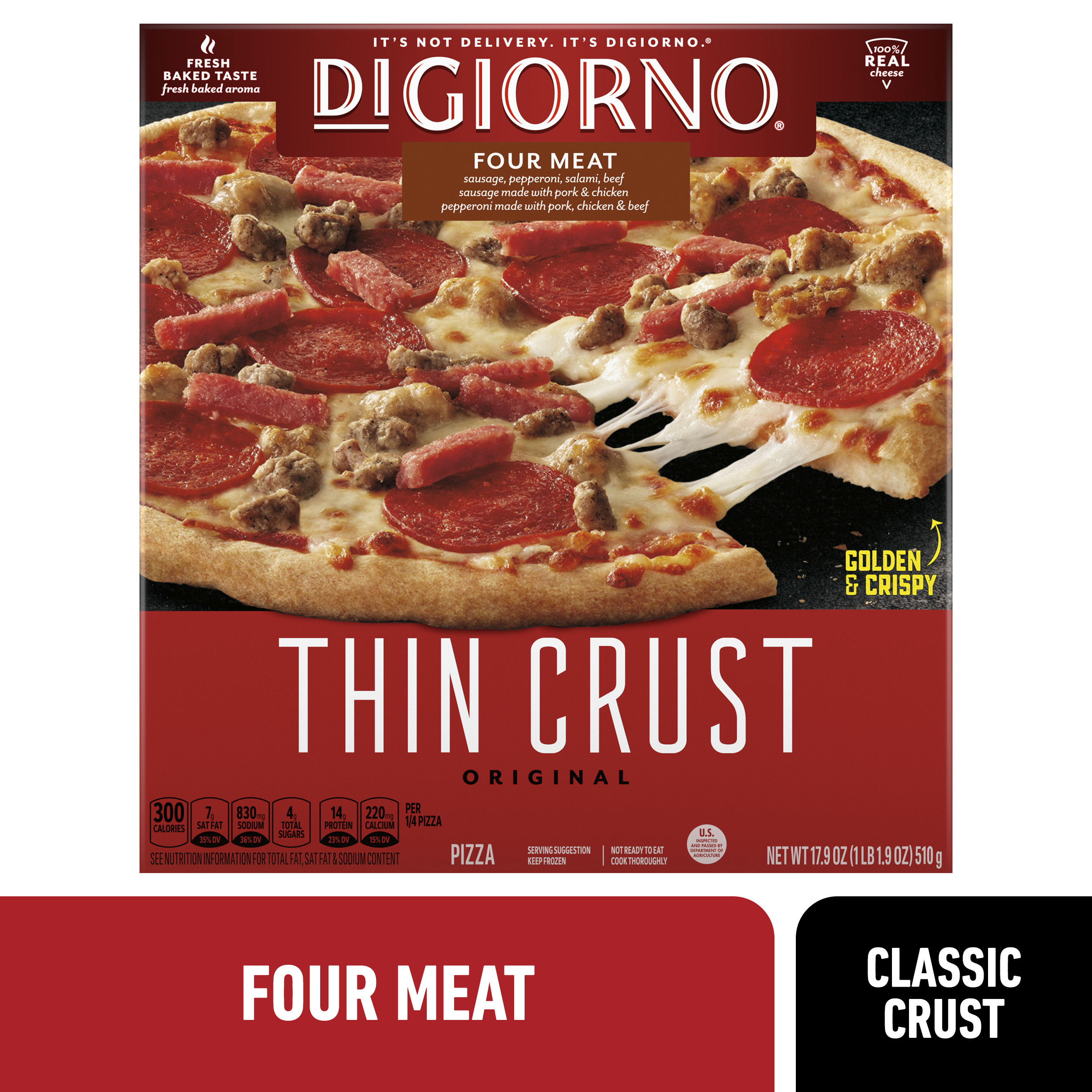 DiGiorno Hand-Tossed Style Crust Supreme Frozen Pizza | Giant