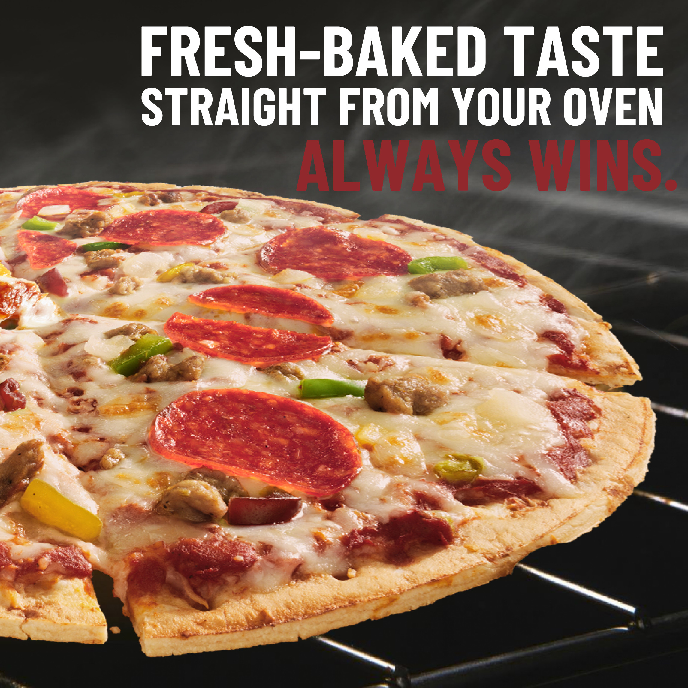 DiGiorno Classic Crust Supreme Pizza on a Crispy Thin Crust, 20.8