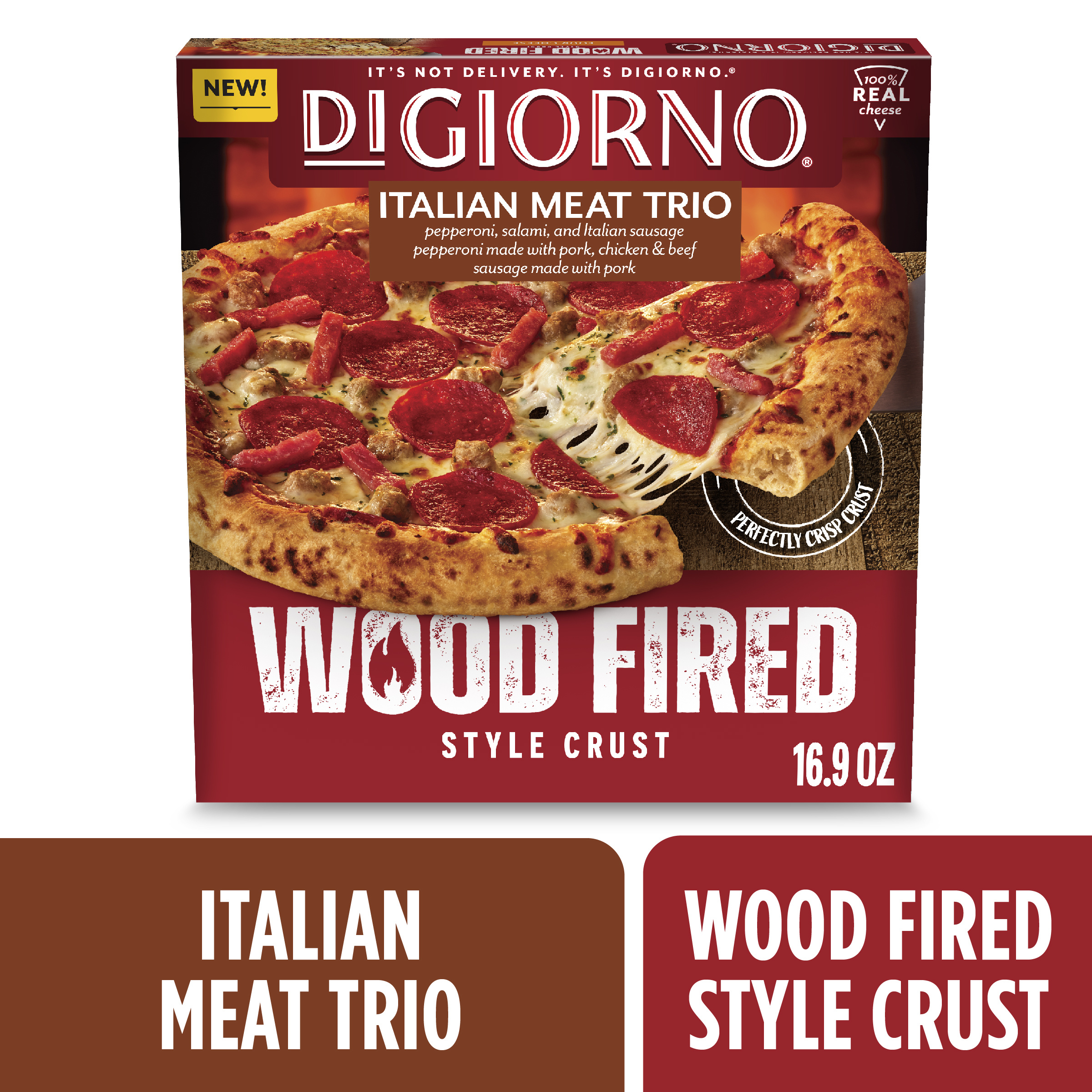 DiGiorno Hand-Tossed Style Crust Supreme Frozen Pizza | Giant