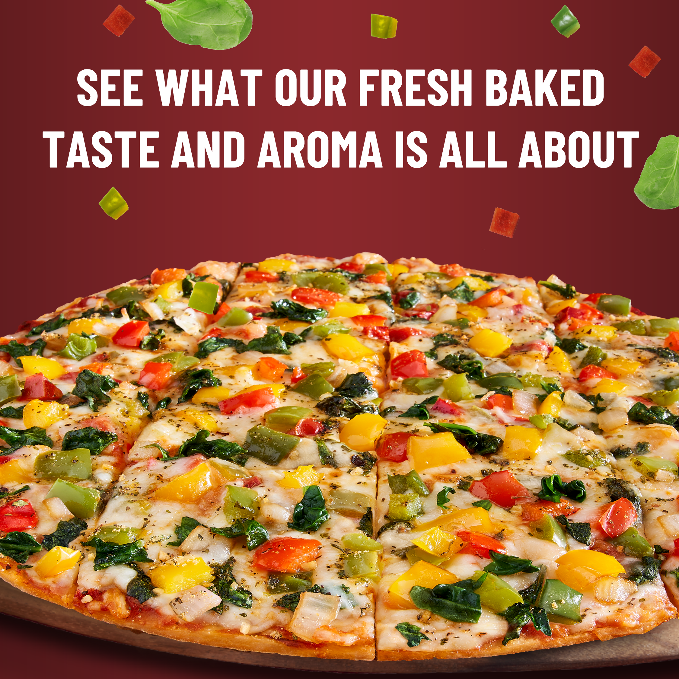 DiGiorno Loaded Ultra Thin Crust Veggie Lovers Frozen Pizza