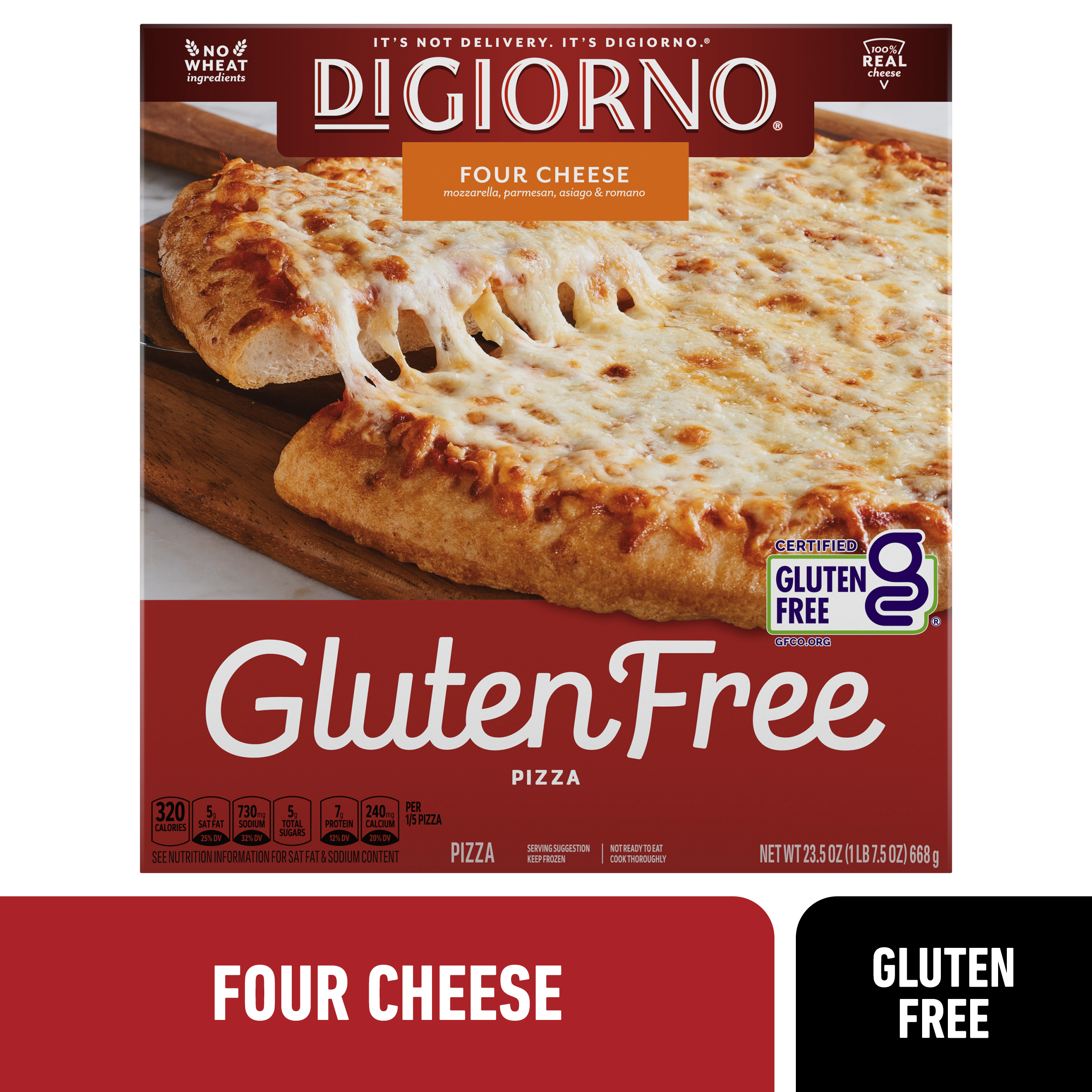 DiGiorno Gluten Free Four Cheese Frozen Pizza | Giant Eagle