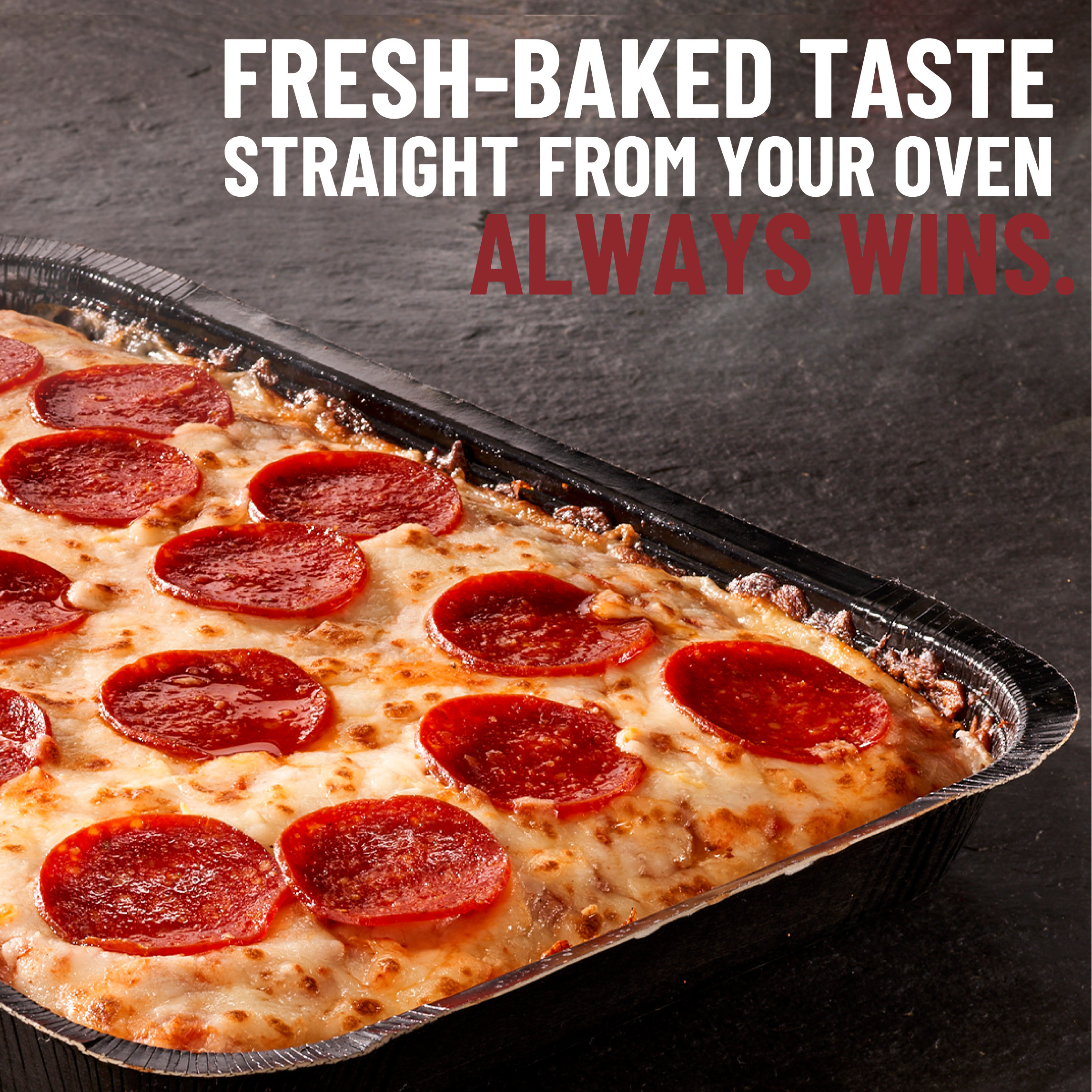 DiGiorno Detroit Style Crust Double Pepperoni Pizza (Frozen