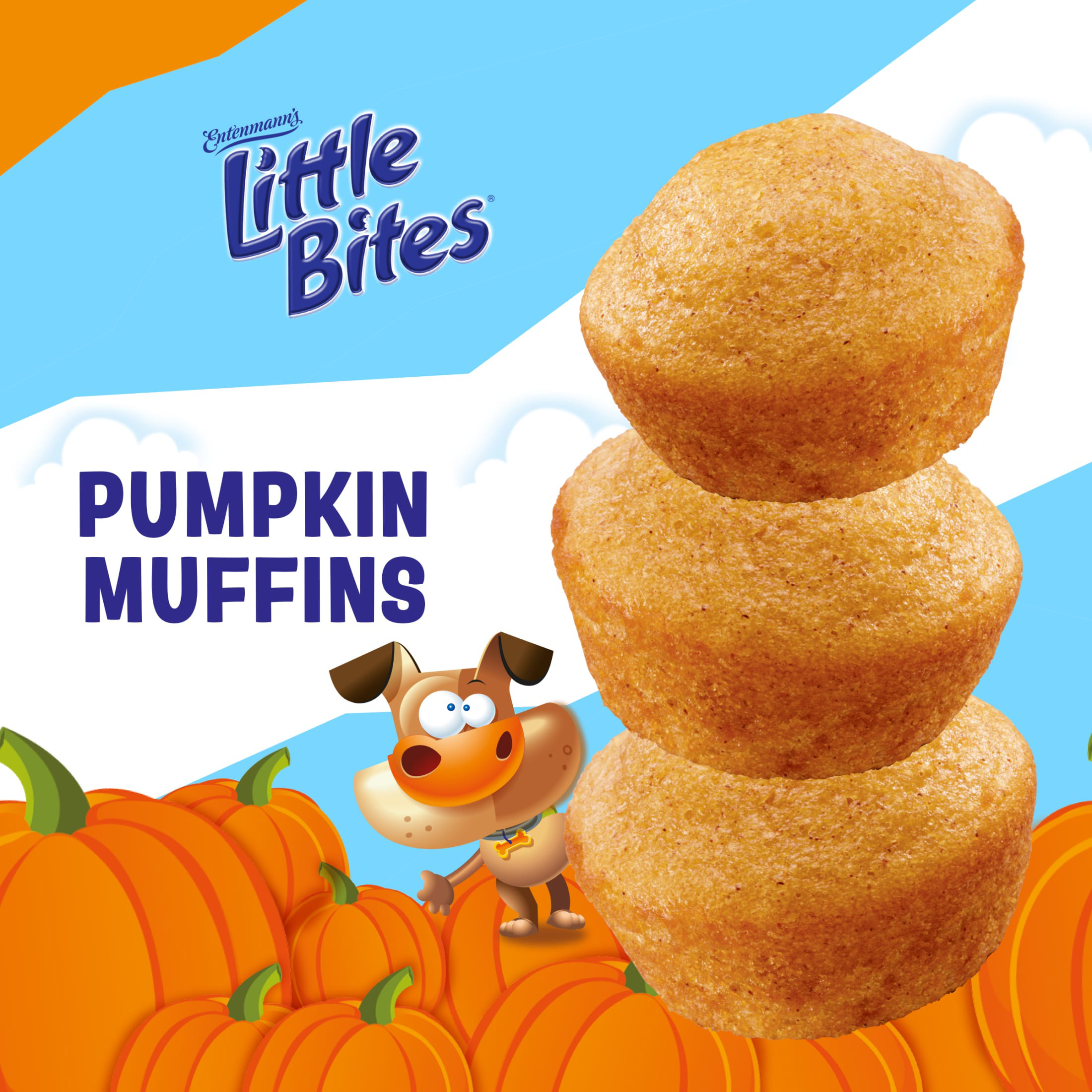 Little Bites Pumpkin Muffins, 5 packs, Mini Muffins, 8.25 oz