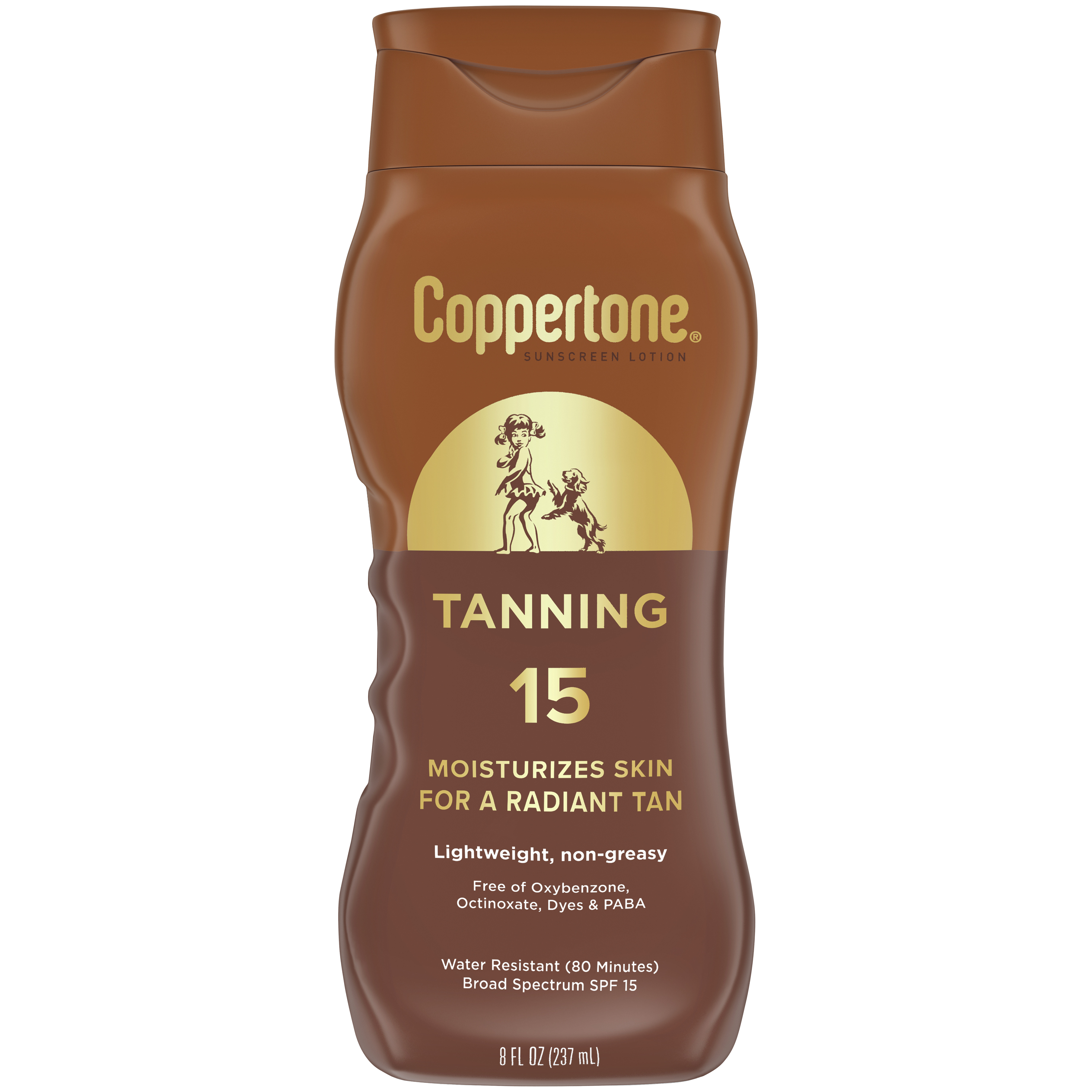 COPPERTONE TANNING LOTION, SPF 15, 8 FL. OZ. (New UPC) | Giant