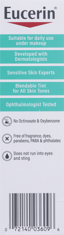 Eucerin Sun SPF 35 Tinted Sensitive Mineral Face Lotion | Giant