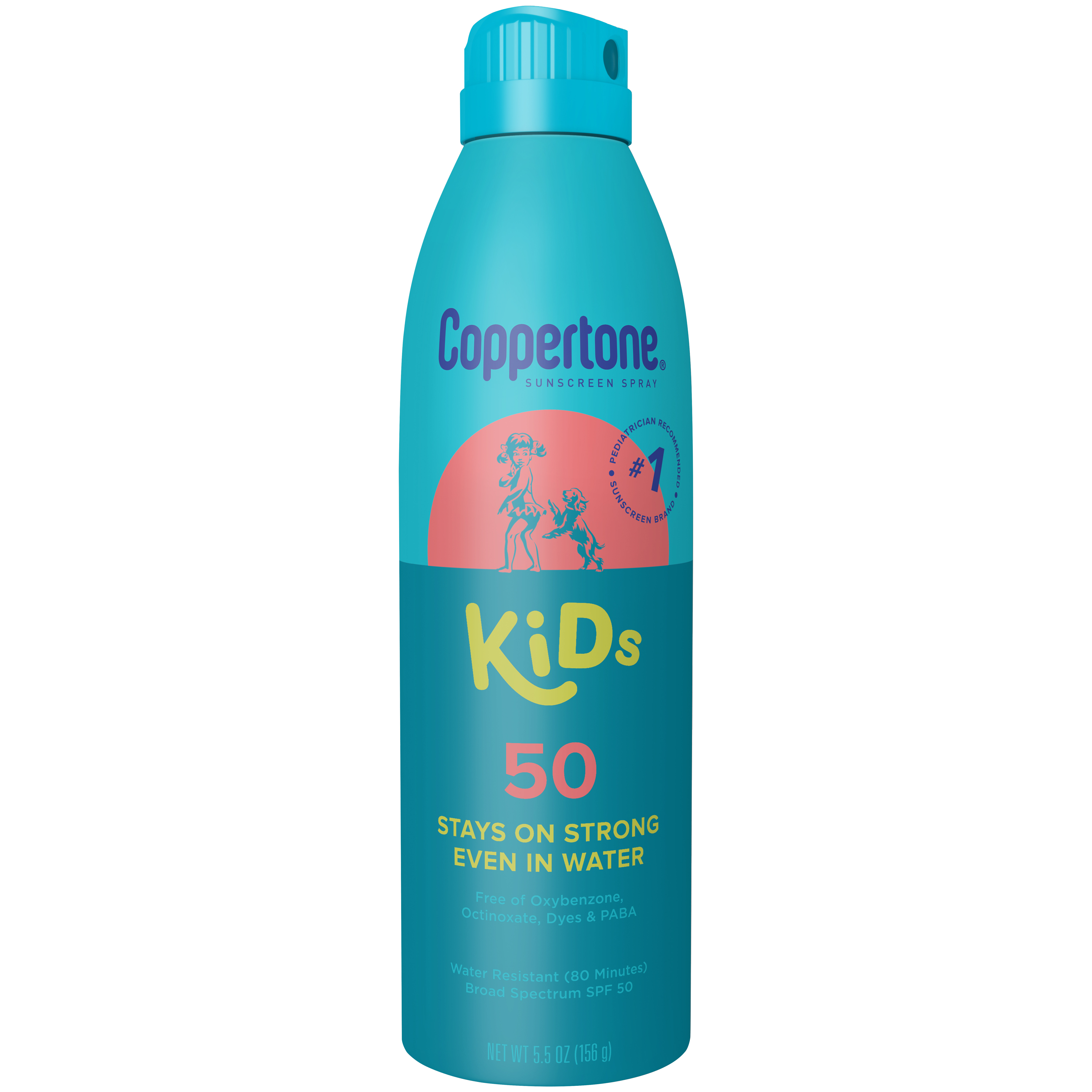 Coppertone Kids Sunscreen Spray SPF50 5.5OZ Alt UPC | Giant