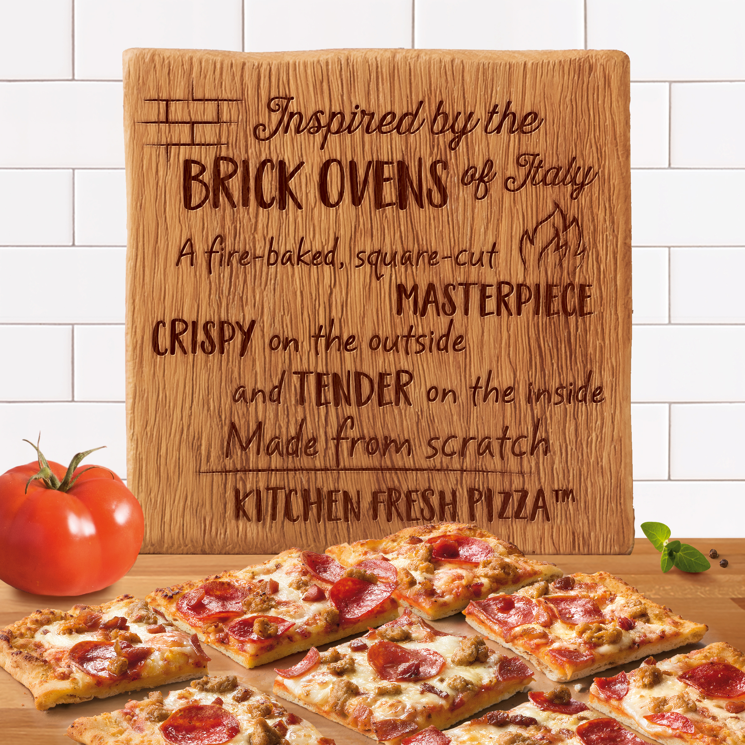 Freschetta Three Meat Medley Brick Oven Crust Frozen Pizza | Giant