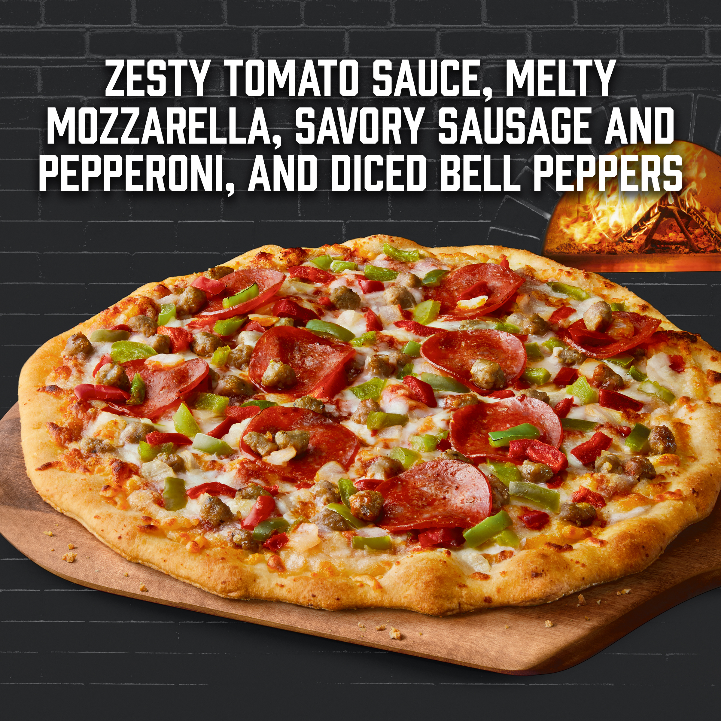 Red Baron Supreme Brick Oven Crust Frozen Pizza | Giant Eagle