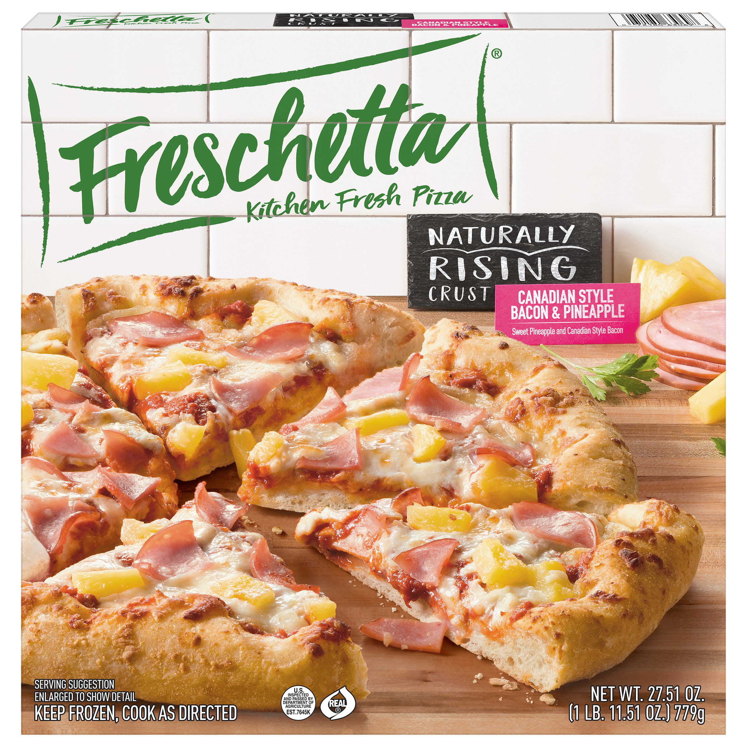 Freschetta Canadian Bacon and Pineapple Naturally Rising Crust