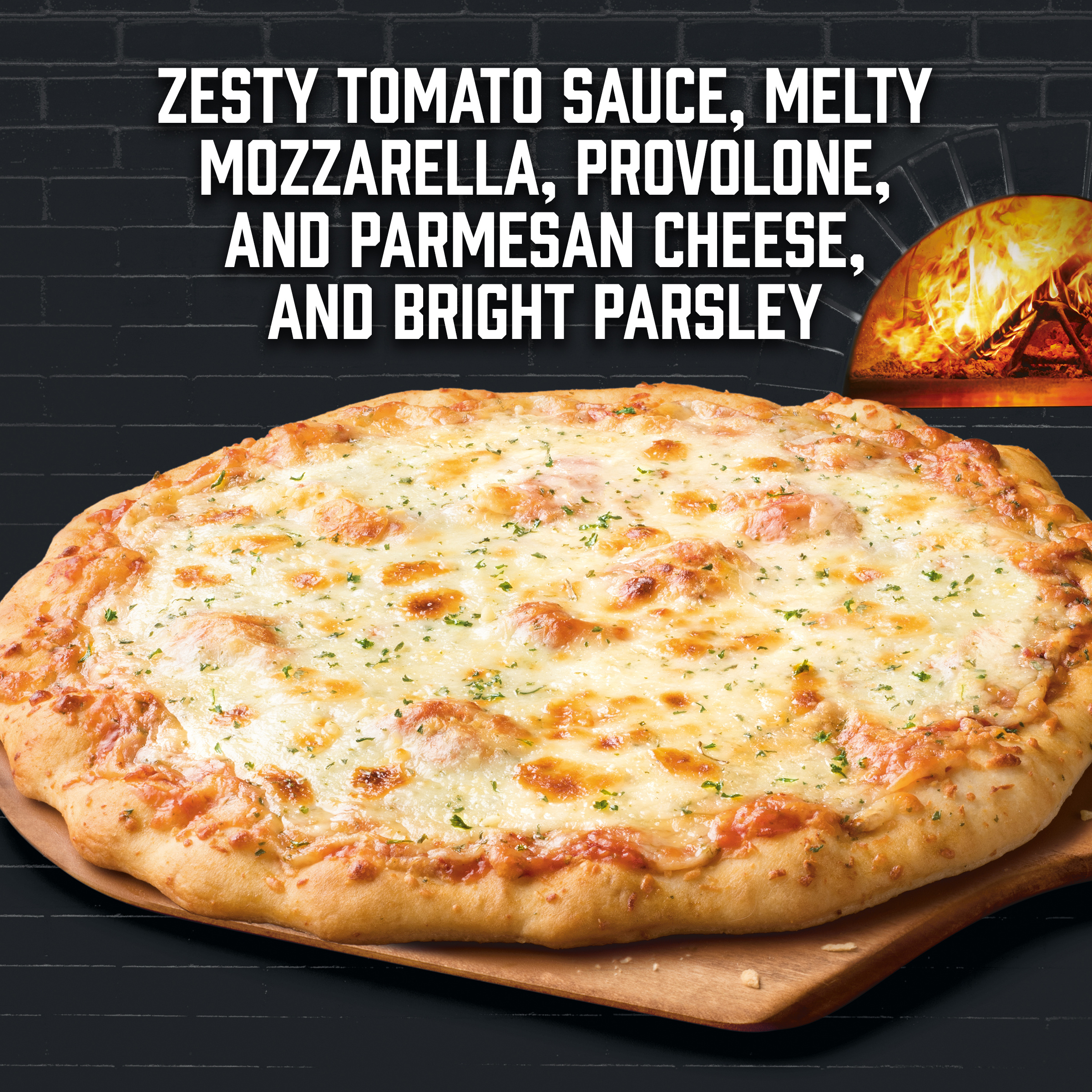 Red Baron Cheese Trio Brick Oven Frozen Pizza | Giant Eagle