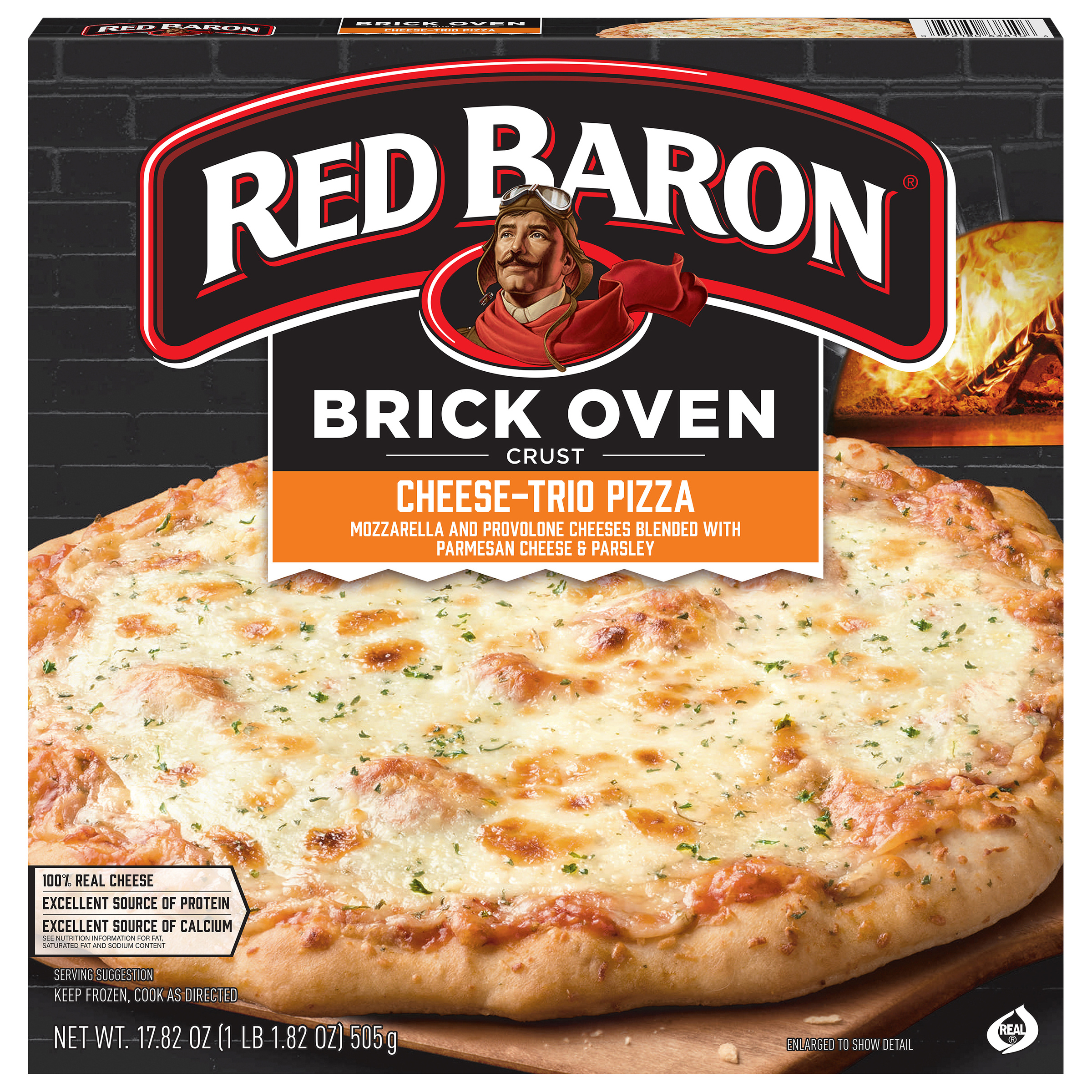 Red Baron Cheese Trio Brick Oven Frozen Pizza | Giant Eagle