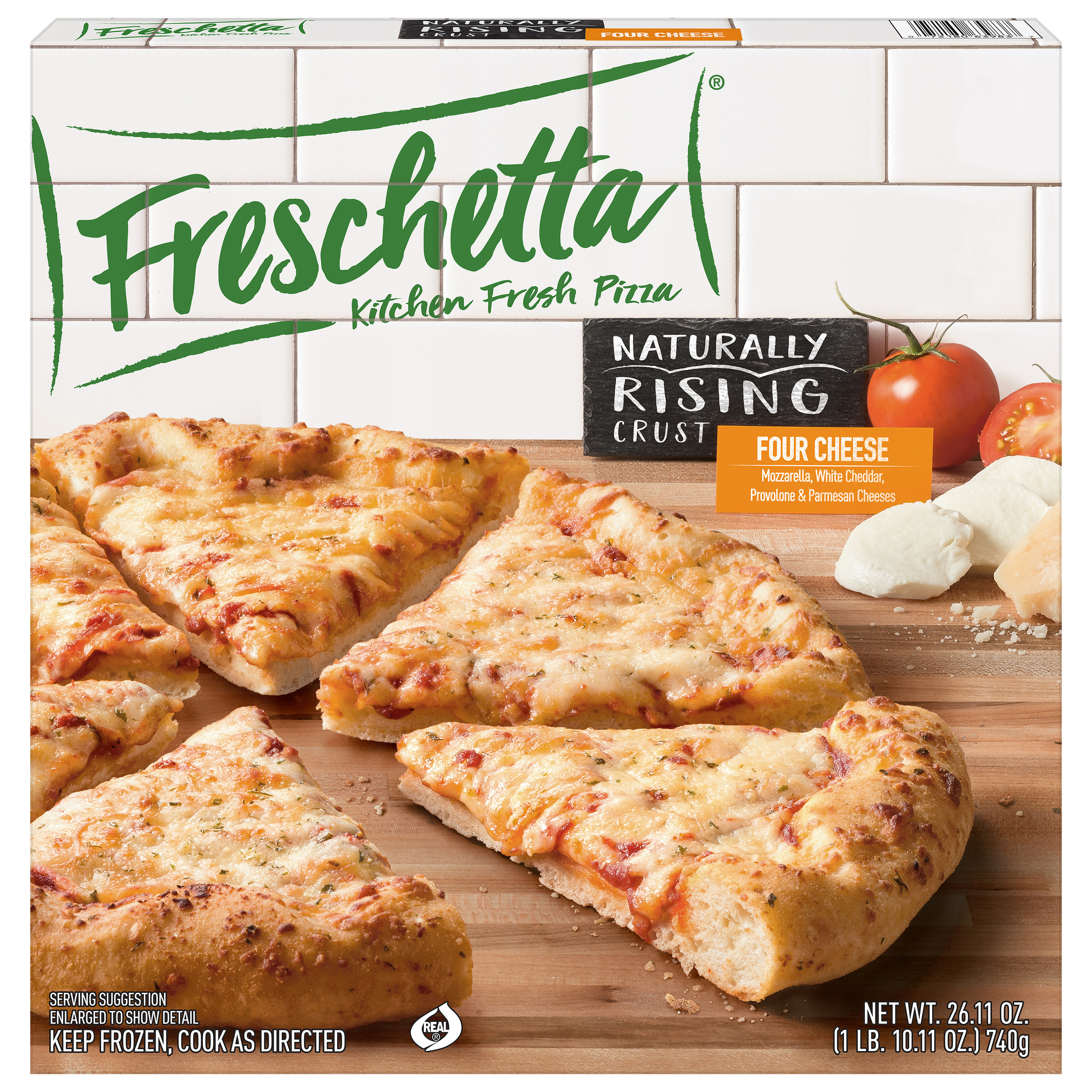 Freschetta Four Cheese Medley Naturally Rising Crust Frozen Pizza