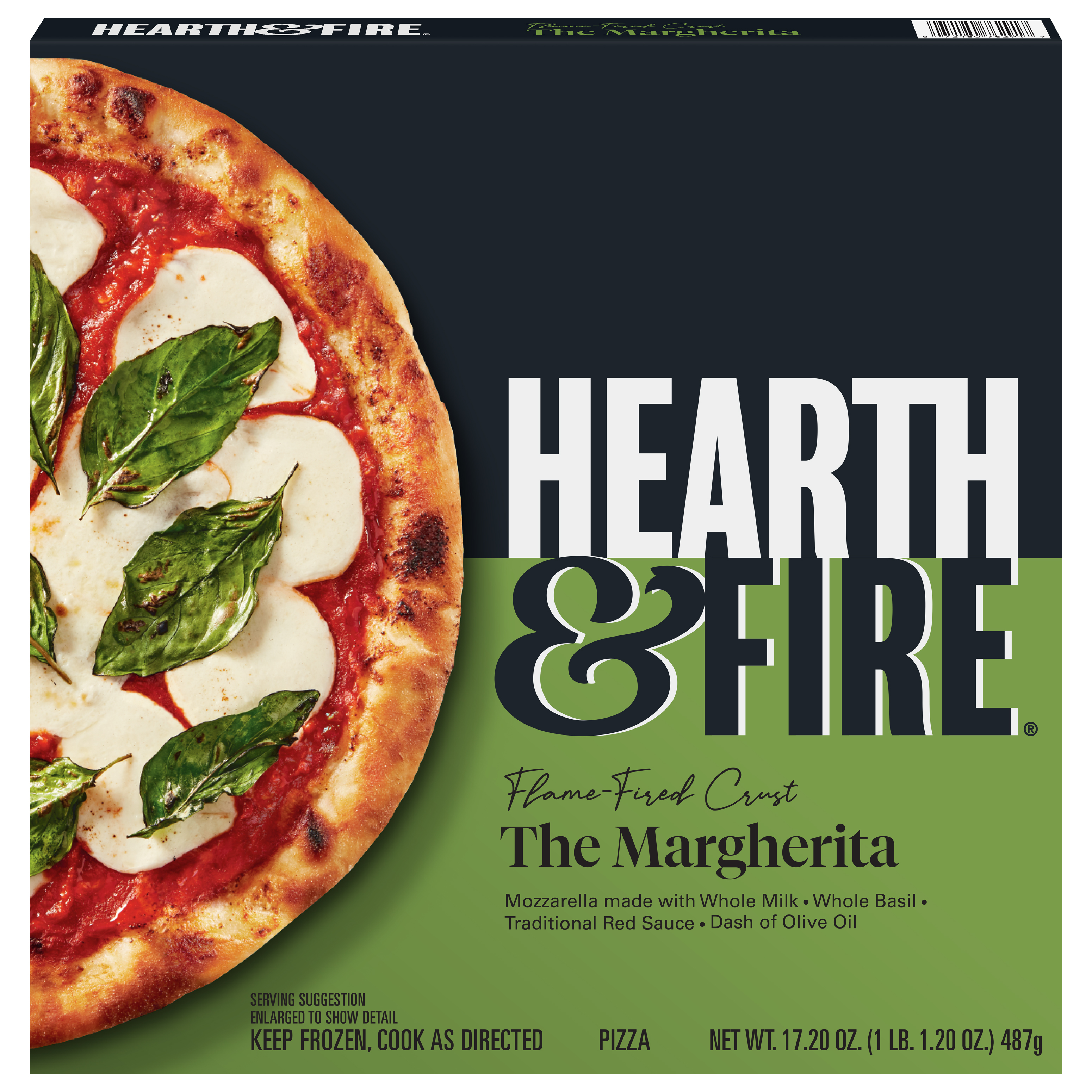 Hearth & Fire The Margherita Flame Fired Crust Frozen Pizza