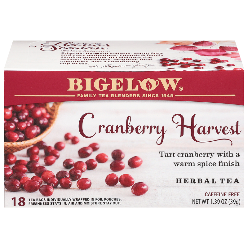 Bigelow Caffeine Free Cranberry Harvest Herbal Tea | Giant Eagle