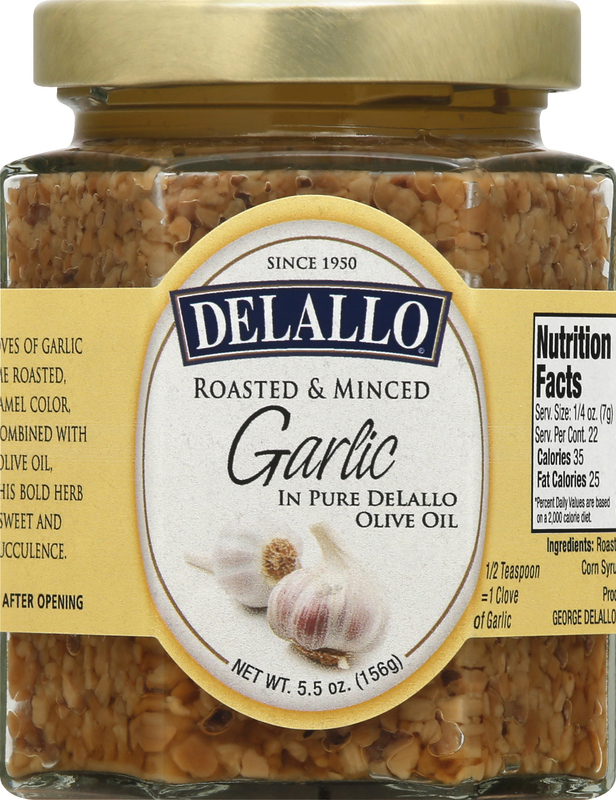 dellalo Garlic, Roasted & Minced | Giant Eagle | Because It