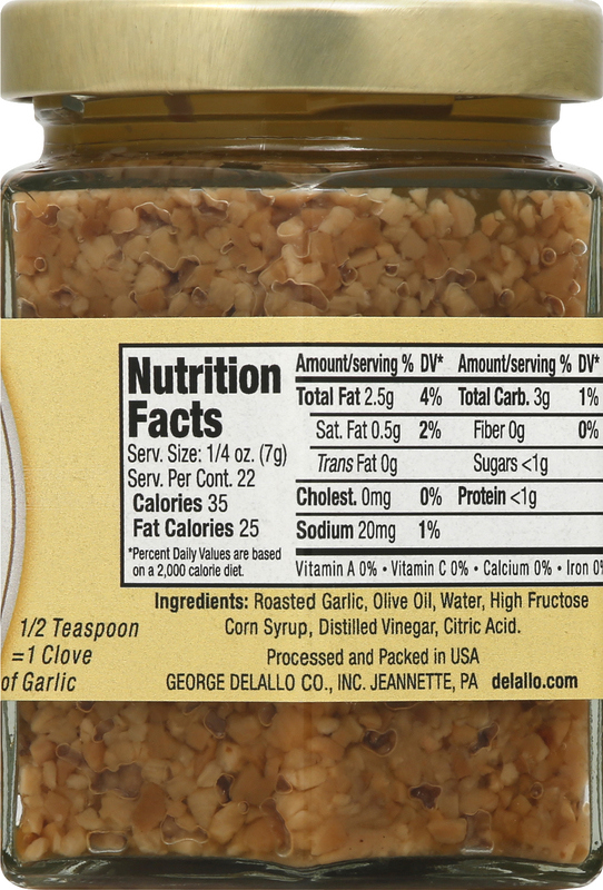 dellalo Garlic, Roasted & Minced | Giant Eagle | Because It