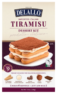 Delallo Tiramisu Kit | Giant Eagle | Because It Matters | Grocery