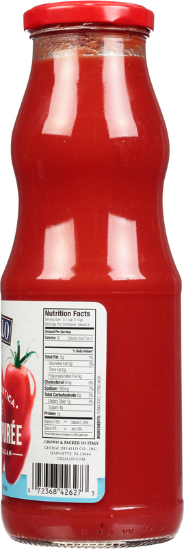 Delallo Tomato Puree | Giant Eagle | Because It Matters | Grocery