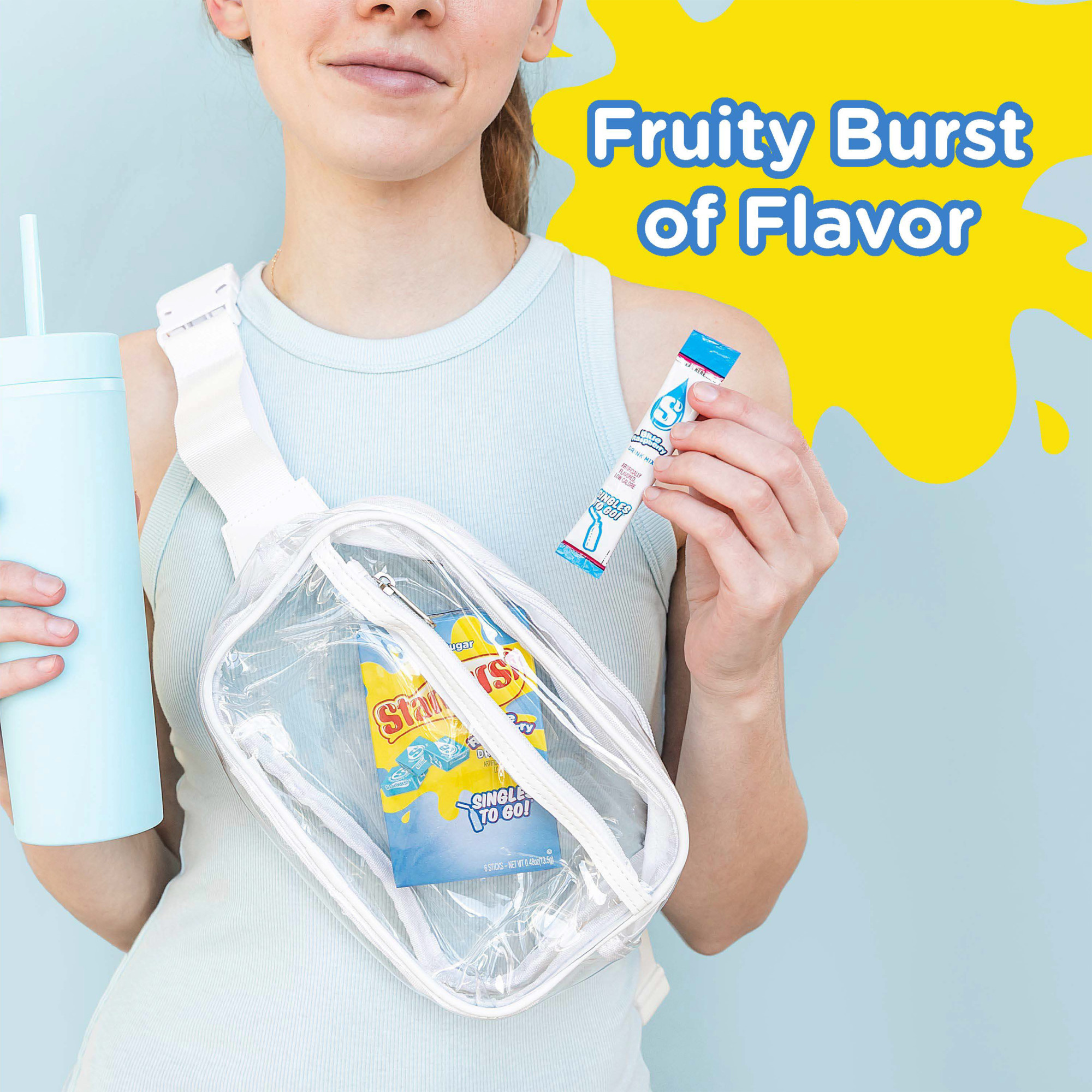 Starburst Drink Sticks Blue Raspberry 6ct | Giant Eagle | Because