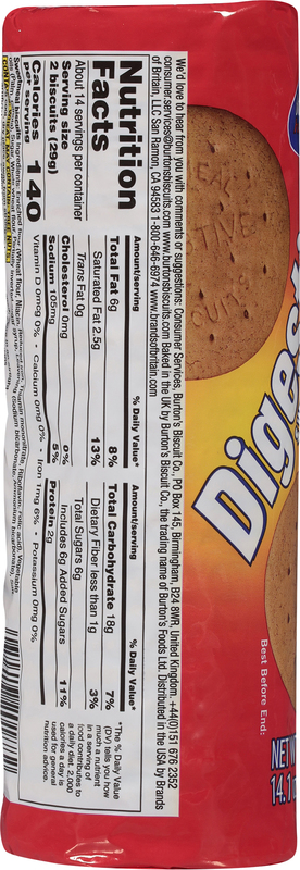 Burton's Digestive Sweetmeal Biscuits | Giant Eagle | Because It