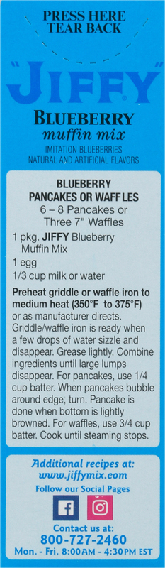 Jiffy Muffin Mix, Blueberry | Giant Eagle | Because It Matters