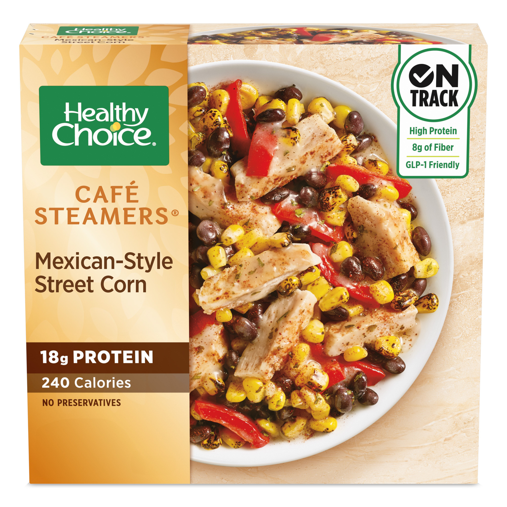 Healthy Choice Café Steamers Mexican-Style Street Corn, Frozen