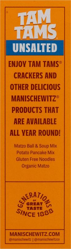 Tam Tams Unsalted Crackers | Giant Eagle | Because It Matters