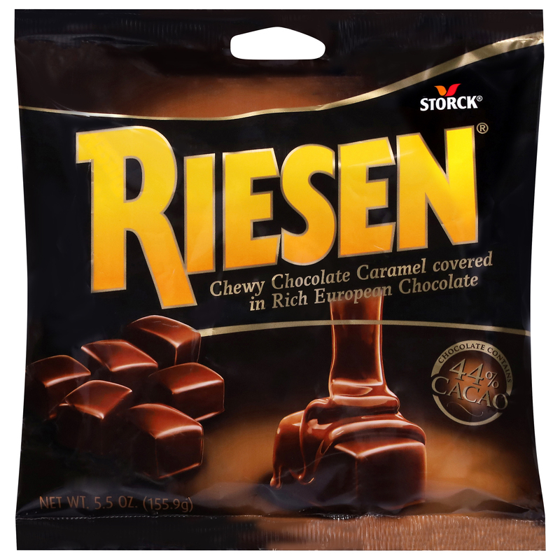 Riesen Chocolate Caramel, Chewy, Share Size | Giant Eagle