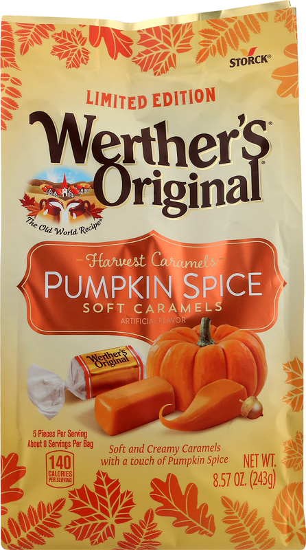 WERTHERS Soft Caramels, Pumpkin Spice | Giant Eagle | Because It