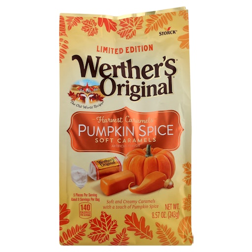 WERTHERS Soft Caramels, Pumpkin Spice | Giant Eagle | Because It WERTHERS Soft Caramels, Pumpkin Spice | Giant Eagle | Because It