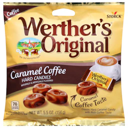 Werther's Original Sugar Free Hard Candies – Assorted Caramel Coffee Flavors, 7.7 Oz Bag