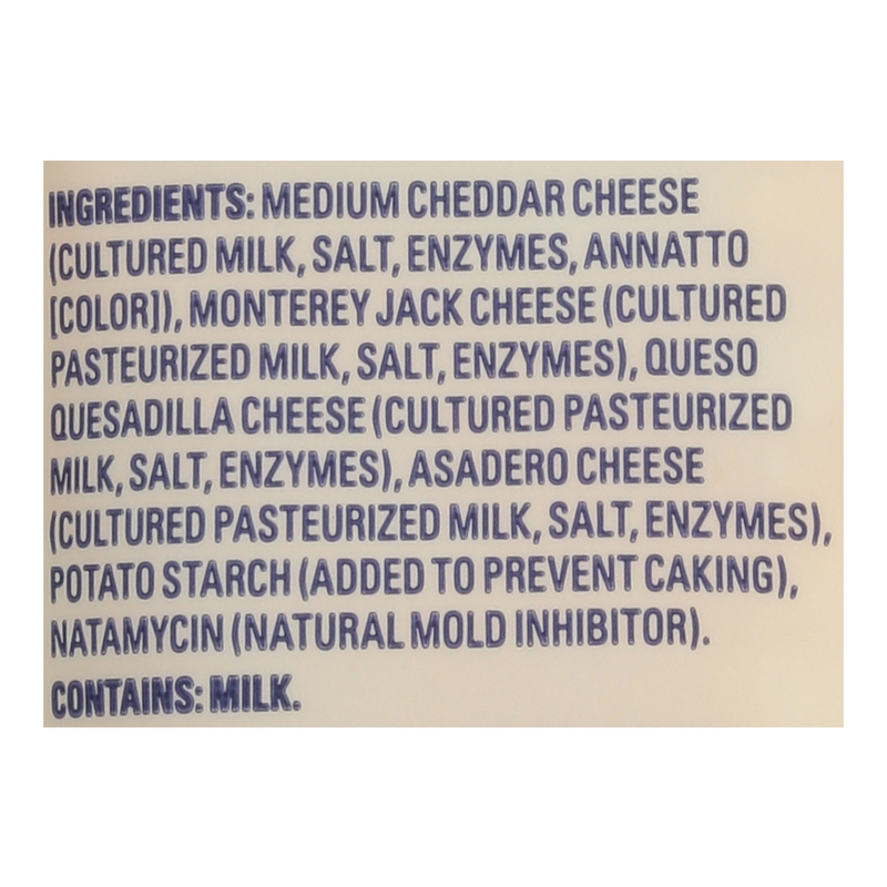Tillamook Farmstyle Mexican Cheese Shredded Cheese, 8oz | Giant