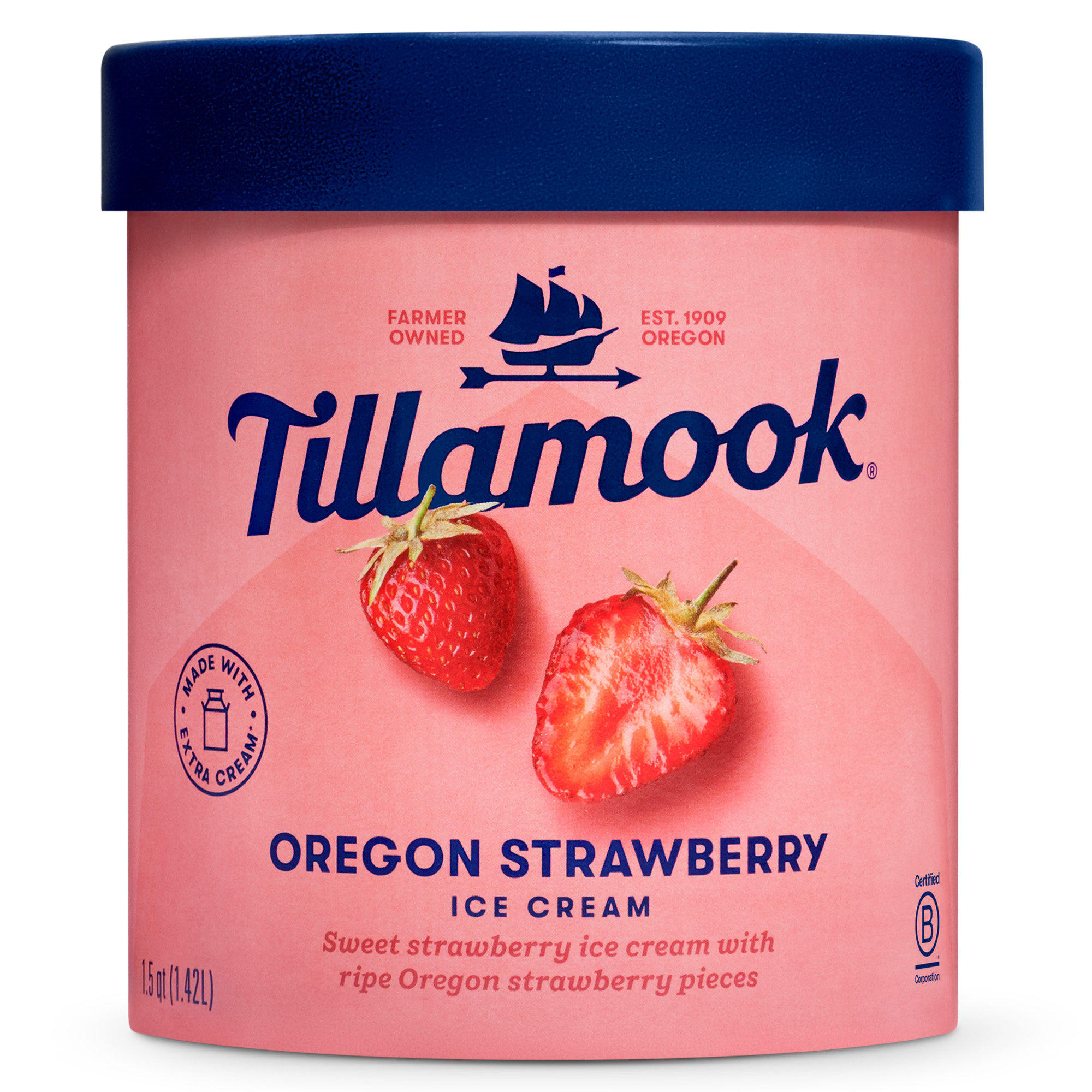 Tillamook Oregon Strawberry Ice Cream | Giant Eagle | Because It