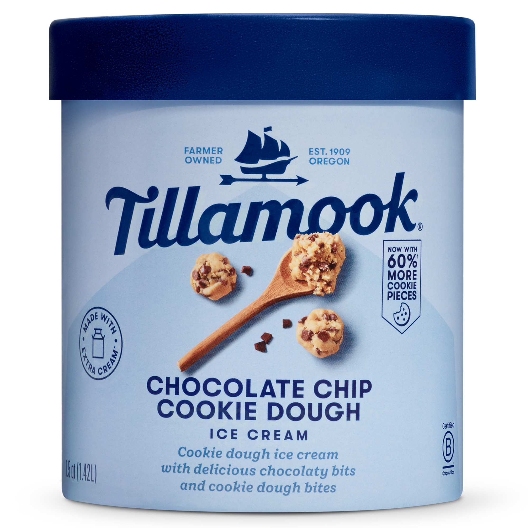 Tillamook Chocolate Chip Cookie Dough Ice Cream | Giant Eagle