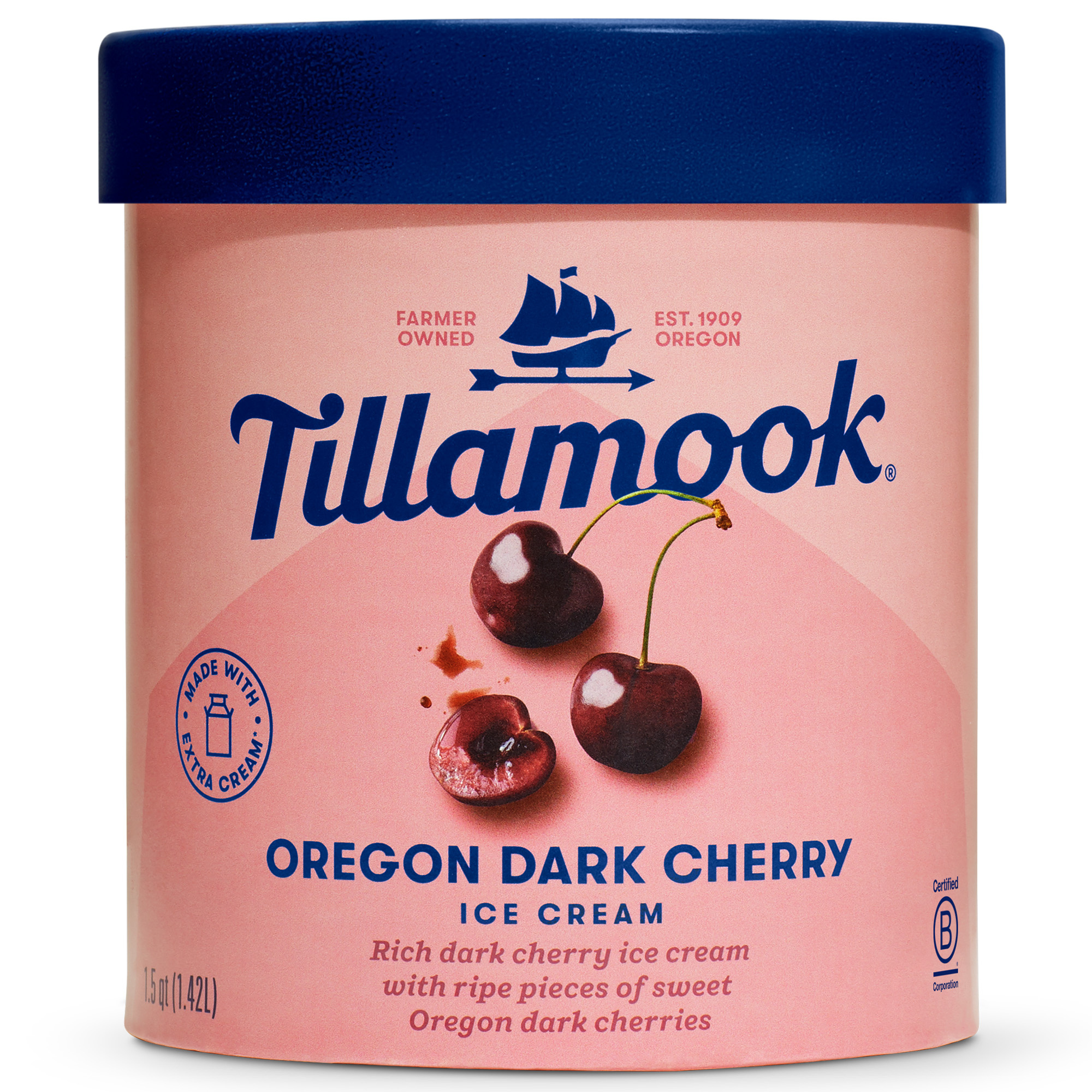 Tillamook Oregon Dark Cherry Ice Cream | Giant Eagle | Because It