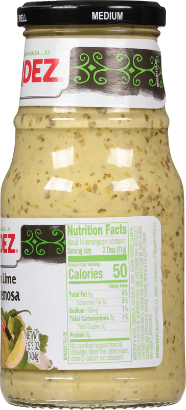 HERDEZ Cilantro Lime Salsa Cremosa Medium | Giant Eagle | Because