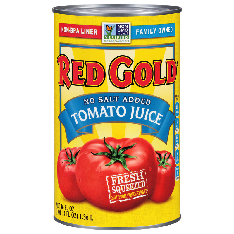 Red Gold Tomato Juice, No Salt Added | Giant Eagle | Because It
